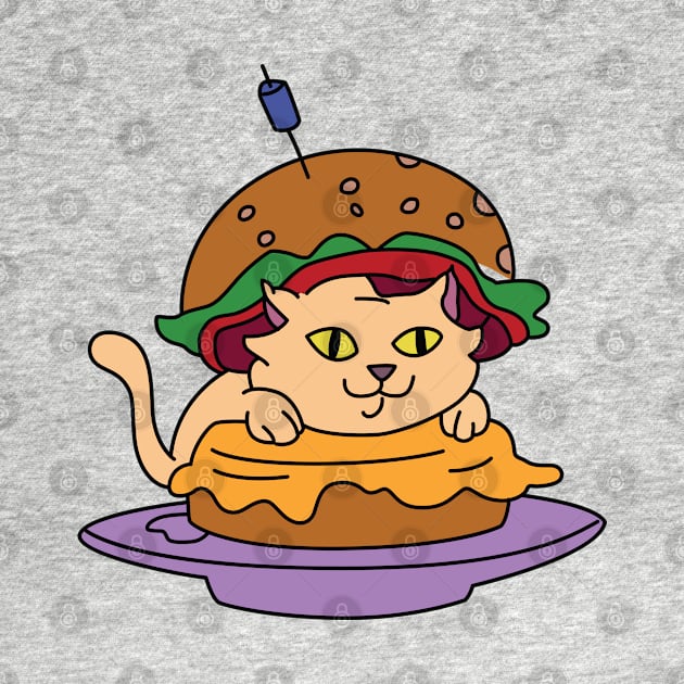 Cat Burger by saintpetty